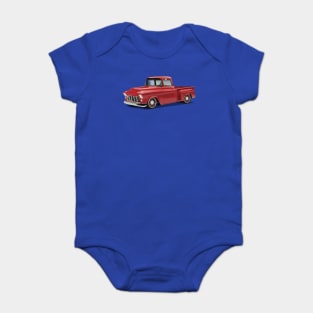 1955 Chevrolet Pickup Classic Truck Baby Bodysuit